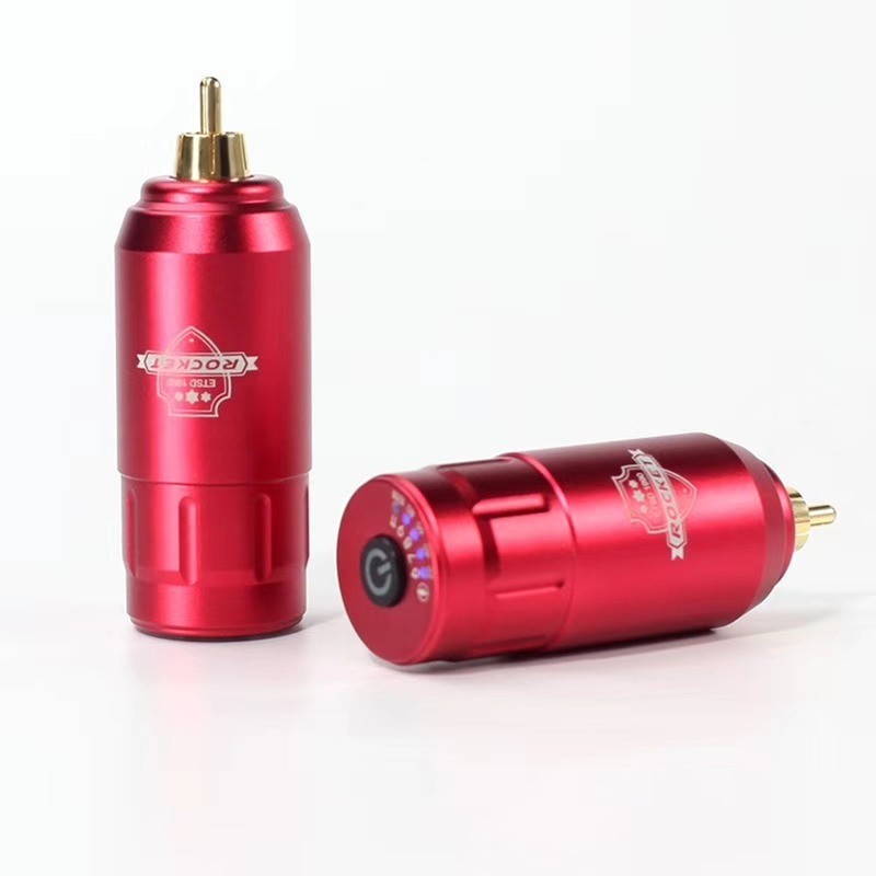 1pcs Professional Wireless Rechargeable Mini Rocket Tattoo Battery Power Interface Rotary Tattoo Mac