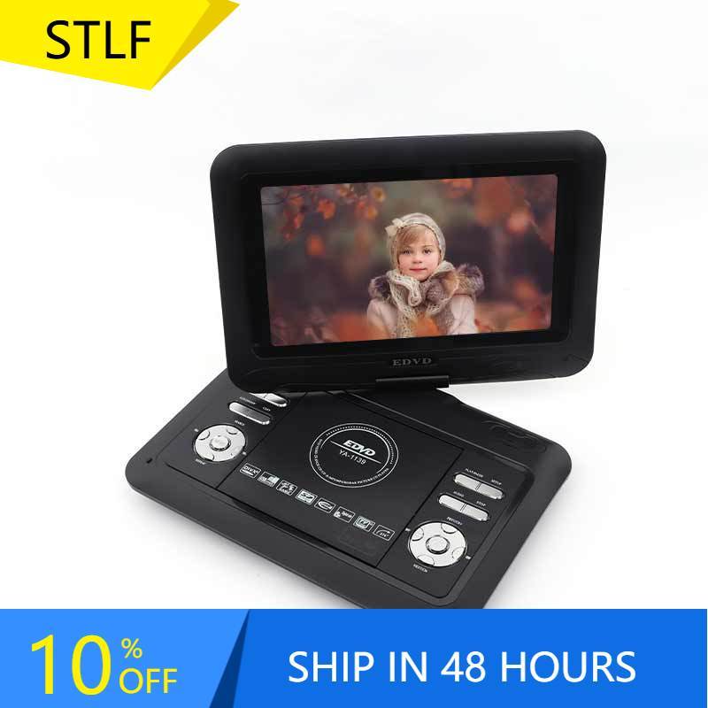 10.1 Inch TFT LCD Screen Digital Multimedia Portable DVD with Battery and TV USB FM Portable DVD