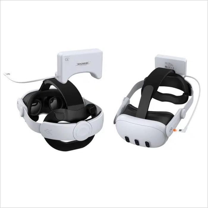 DOBE Headset VR Battery / Headstrap for Meta Quest 3/3S VR / Strap kepala untuk VR Meta Quest 3/3S /