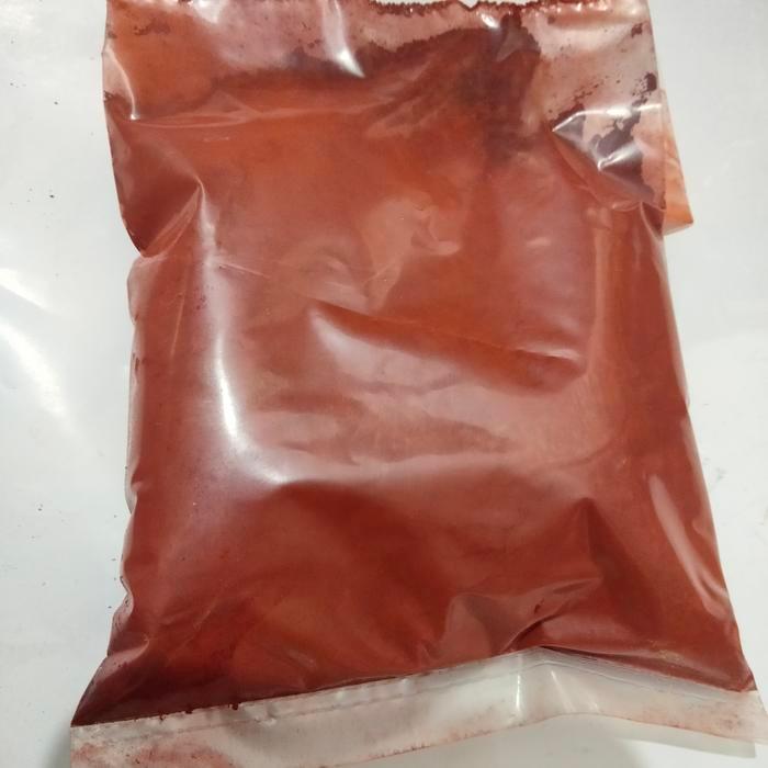 oker coklat / red RRT no 1 harga perbungkus isi 100 gram