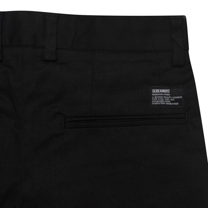 hez3- Screamous Celana Long Pants Chino Photex Black