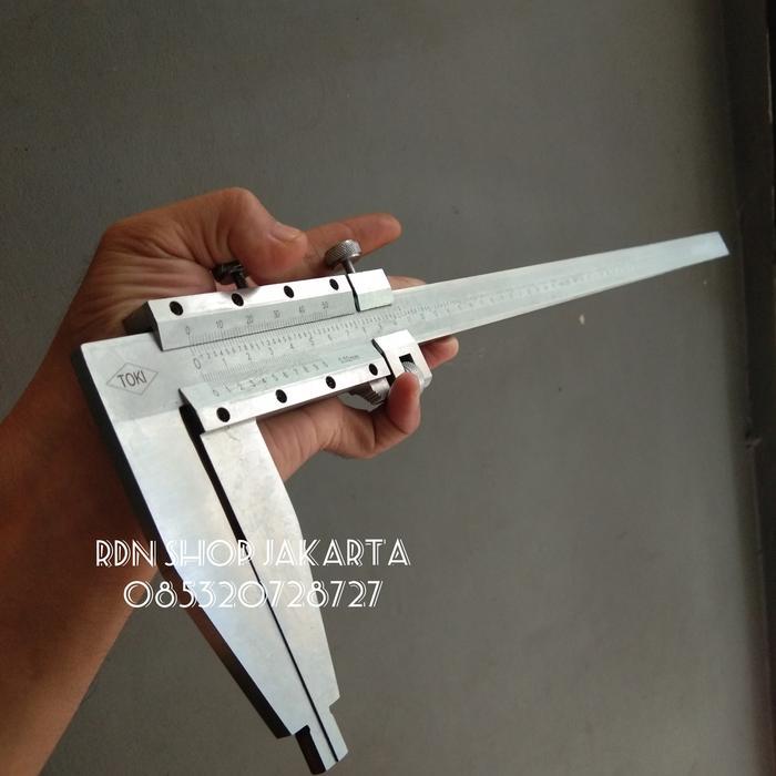 Murah Toki Vernier Caliper 20 Inch -Sigmat Manual 0 - 500 Mm Skekmat Manual Terlaris
