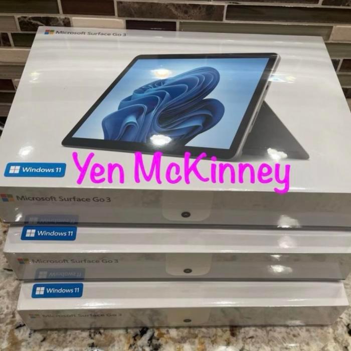 1e77- Microsoft Surface Go 3 - 10.5" Touchscreen 128Gb Ssd 8Gb Ram Platinum