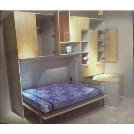 Engsel Ranjang Tempat Tidur Lipat Rak Dinding Winston Bed Save