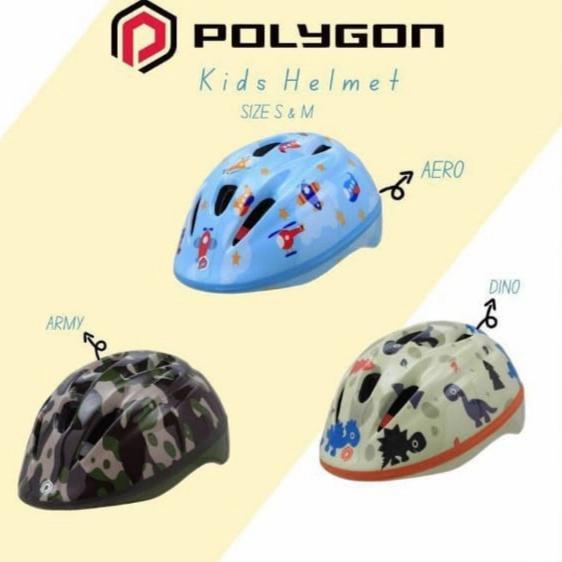 Helm Sepeda Anak Polygon