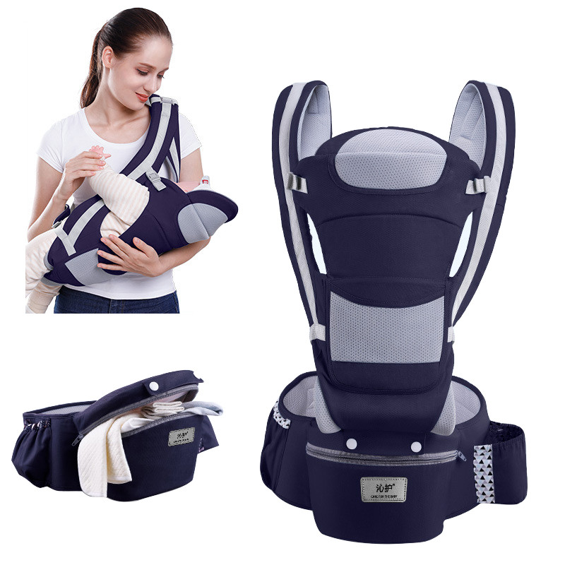 Newborn Ergonomic Baby Carrier Backpack Infant Baby Hipseat Carrier Front Facing Ergonomic Kangaroo