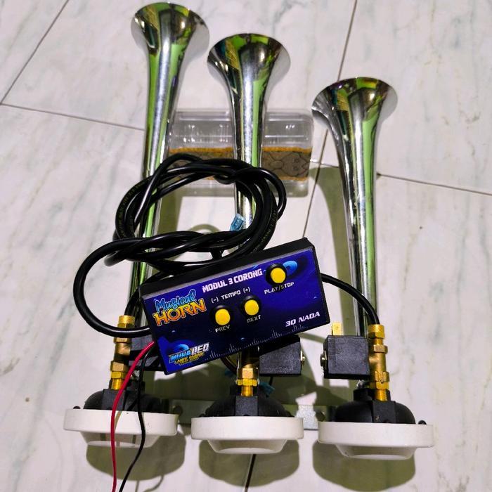 Promo Klakson Basuri 3 corong 30 nada