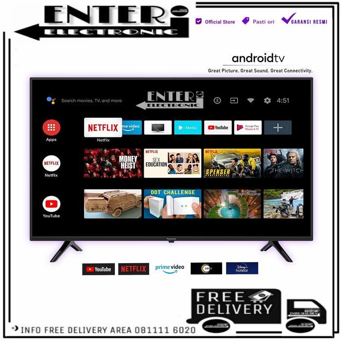 92ql- Panasonic Th 43Hx610G - Smart Tv Led 43 Inch Android Tv 4K Th 43Hx610