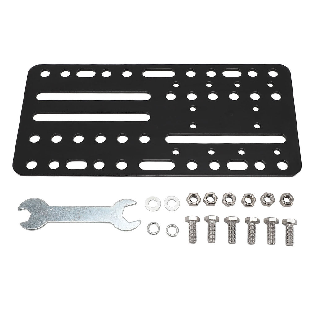 Pc Usb Handbrake Mount Plate Usb Handbrake Desk Mount Bracket Plate Multiple Hole Adapter Plate For