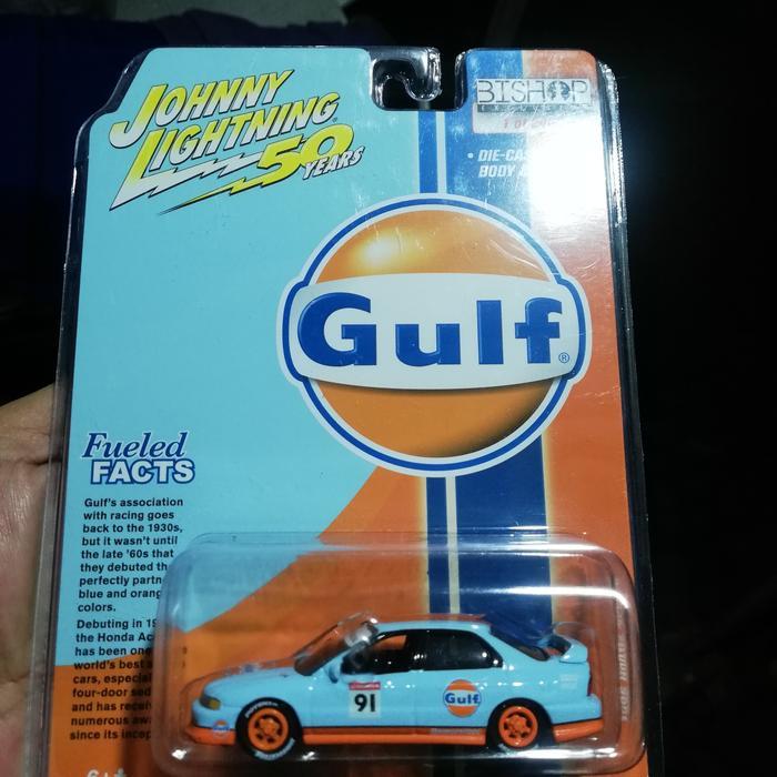 diecast miniatur john lightning 64 honda accord gulf