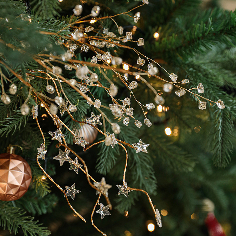 Christmas Tree Pendants Sparkling Trees Creat Christmas Tree Decorations Cuttings Christmas
