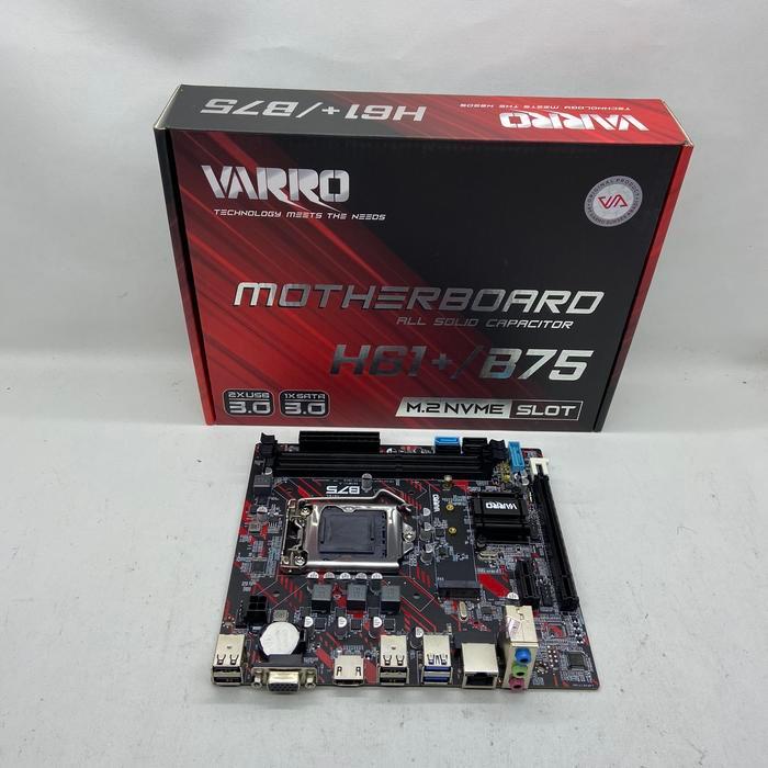 MOTHERBOARD VARRO H61+/B75 LGA 1155