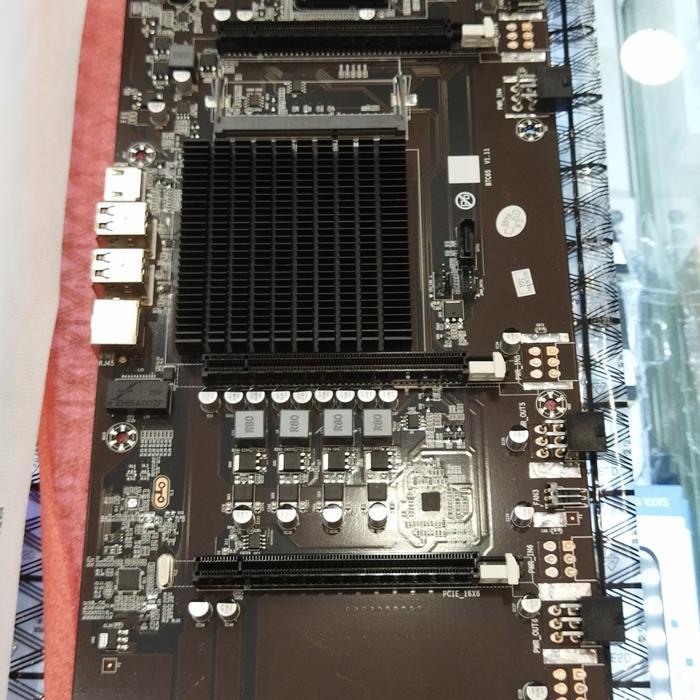 Motherboard Mining Afox HM65 8 slot Pcie 16x mobo B250