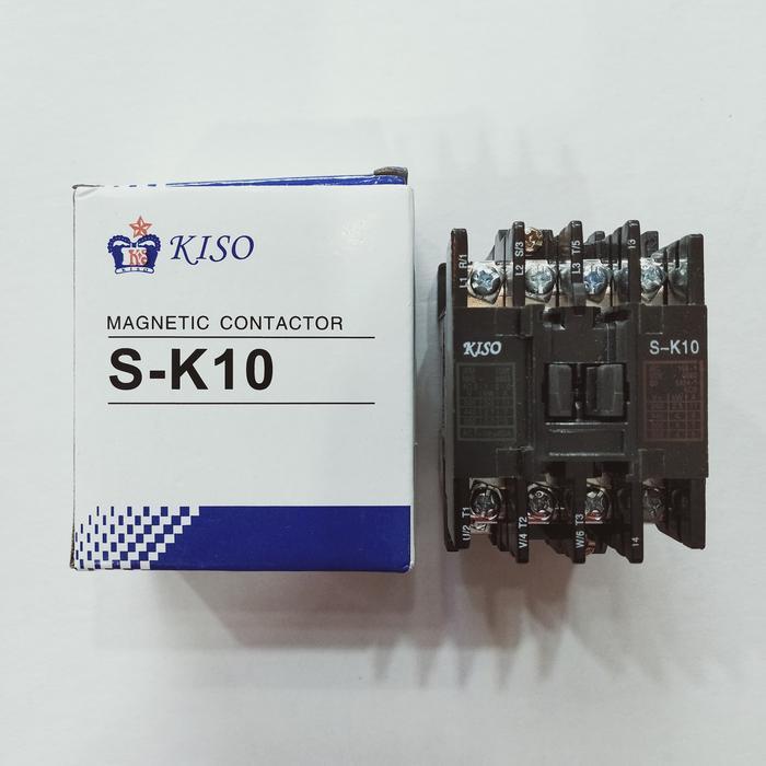 Contactor Kiso Sk-10 220V / Kontaktor Kiso Sk-10 220V Murah