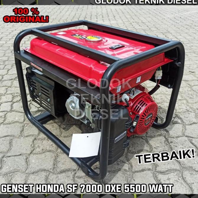 ready GENSET BENSIN HONDA 5000 WATT GENERATOR LISTRIK HONDA EXCELL ORIGINAL murah