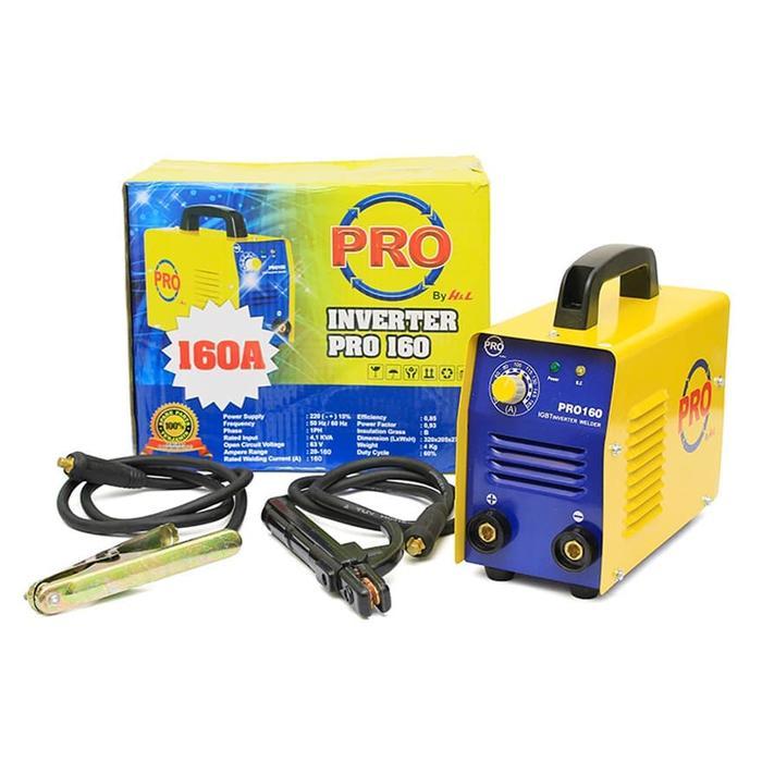 Alat Mesin Las listrik/Trafo Las inverter H&L HL Pro 160A