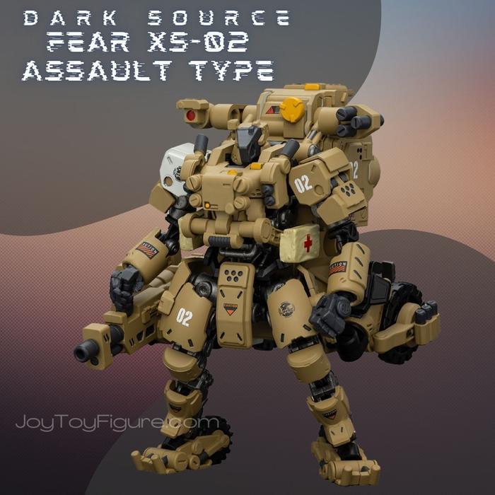 JOYTOY ACTION FIGURE FEAR XS-02 ASSAULT TYPE WITH XS-02 PILOT ( 1 SET )