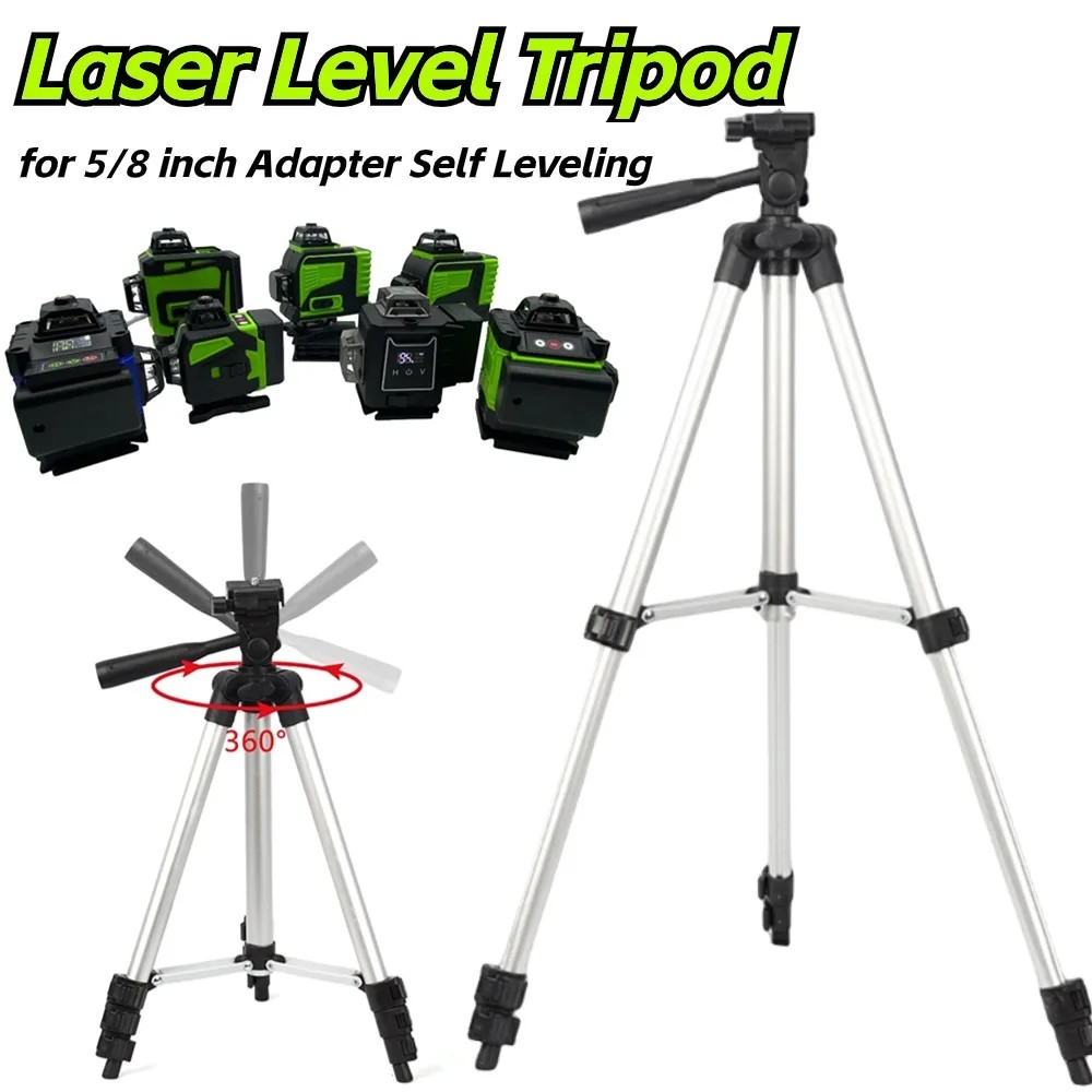 Laser Level Tripod Adjustable Height Tripod Bracket Tripod Stand Bracket Laser Level Tripod Adapter