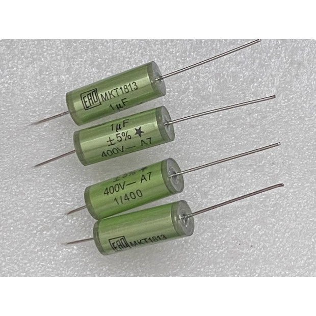 4Pcs/Lot Original German Ero 1813 1Uf 105J 400V 12X30Mm Lead Wire Pure Copper Audio Capacitor Free
