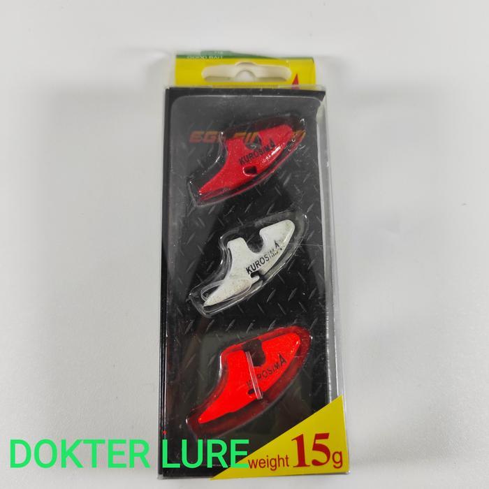 SINKER KUROSIMA 15GR UNTUK MANCING GURITA CUMI