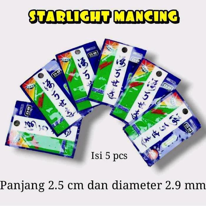 Starlet / starlight untuk mancing malam kolam empang laut