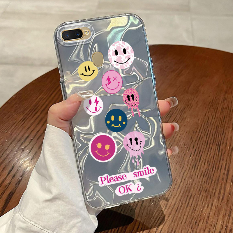 Casing Hp OPPO A7 OPPO A5s OPPO A12 OPPO A12S A11k Case Casing Pola Tas emosi aneh HP Kasing Kasus p