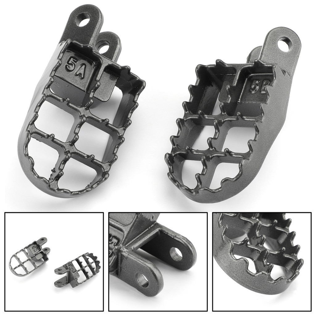 PROMO  Steel Foot Pegs for Honda XR250/400 XR350R XR600R XR650L XR650R CR80 XR 350R 600R 650L 650R