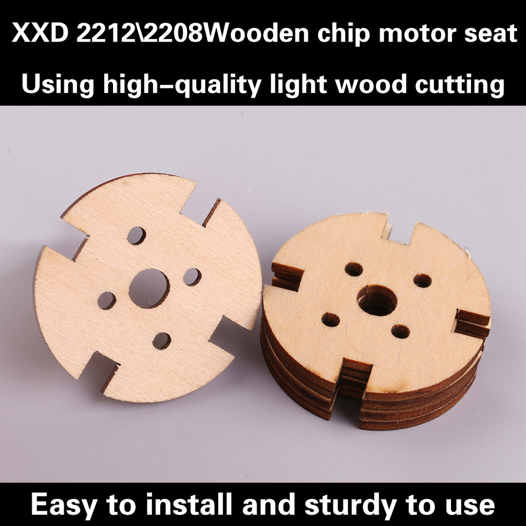 Brushless Motor Mount Wood Plywood Motor Base Bracket Stent Seat Support Fr 2212 2208 22Xx Brushless