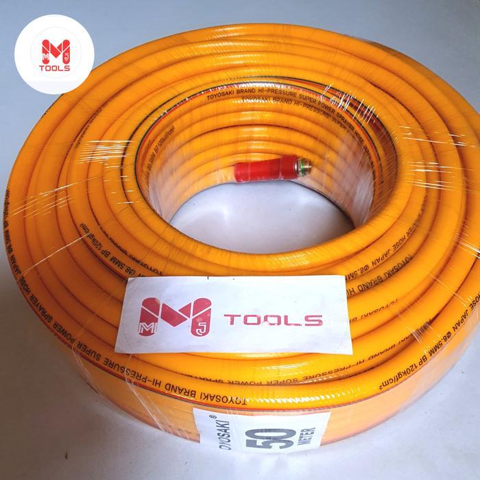 Selang Kompresor TOYOSAKI 50 mtr - Selang Angin TOYOSAKI - Selang Kompresor Roll an 50mtr