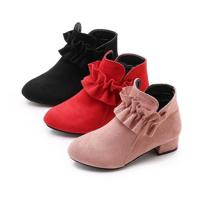 Sepatu Boot High Heels Anak Perempuan Mexican Original