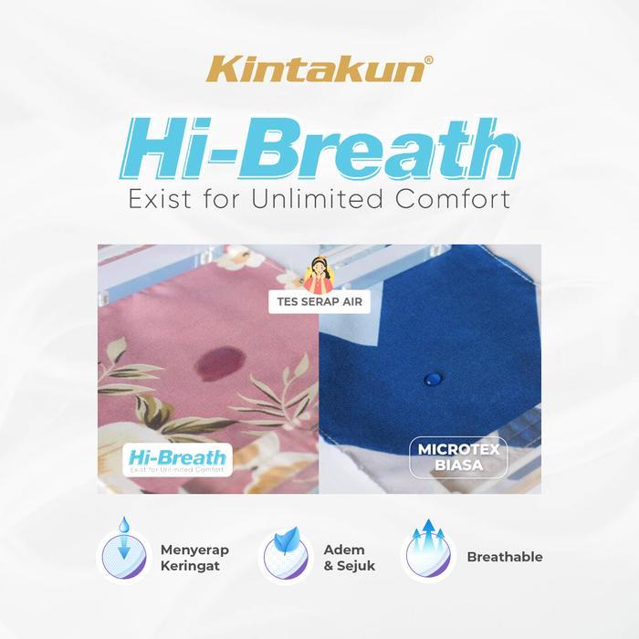 ipnp- Kintakun Sprei Rumbai 160 X 200 / 180 X 200 B4 Bunga Minimalis Dluxe Sarung Bantal