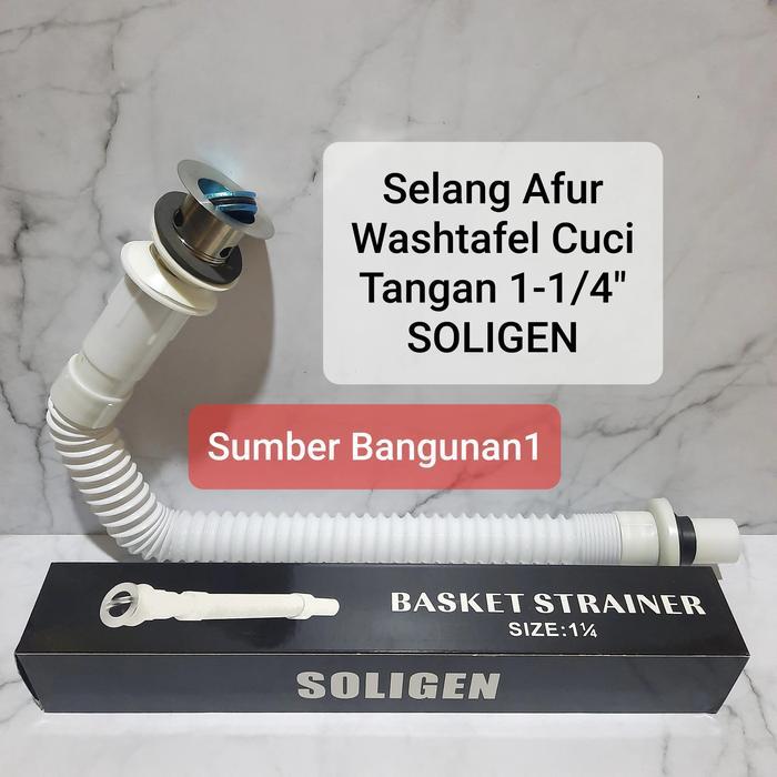 rrqb- Selang Afur Wastafel Cuci Tangan Selang Fleksibel Panjang