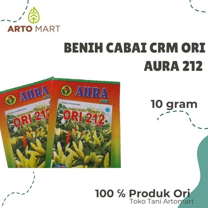 Mrono_Mrene Benih Crm Ori Aura 212 10 Gram: Untuk Pertumbuhan Tanaman Yang Sukses
