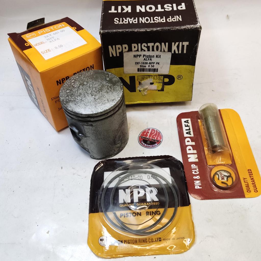 Seher Piston kit RX King Os 125 Piston Ring kit RXK Size 125