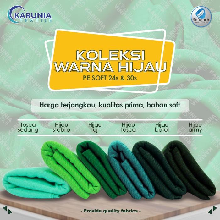 jq41- Kain Kaos Pe Soft 30S Kiloan Tosca Sedang Karunia Textile