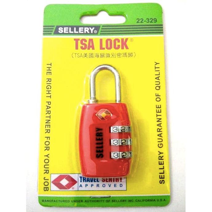 Gembok TSA Sellery