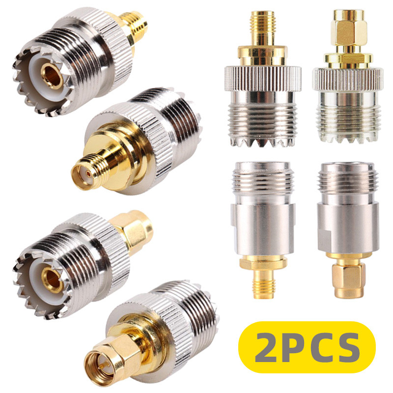 RF Coaxial Straight Connector Converter SMA Male Female to N TNC BNC UHF PL259 SO239 SMA Adapter