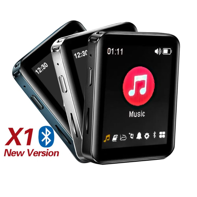 BENJIE X1 Full Touch Screen Bluetooth-Compatible MP4 MP3 Player Portable Audio Music Player With