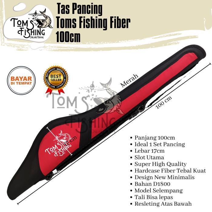 wkgw- Tas Pancing Shimano Fiber 100Cm New Design Minimalis ( 1 Set Pancing) Kaku Murah -