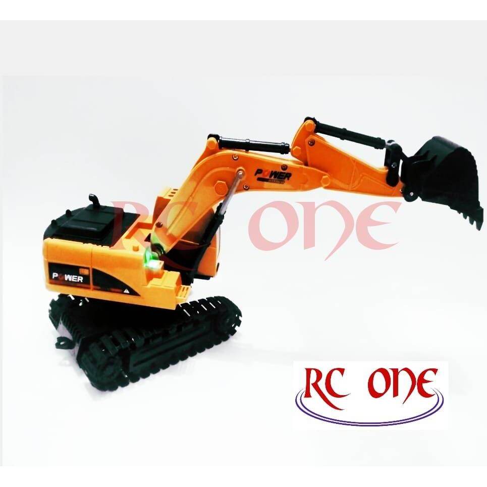 Mobil Remote control Alat Berat Buldoser RC Excavator Konstruksi