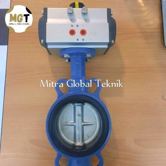 Perkakas 10" Inch Butterfly Valve Pneumatic Actuator
