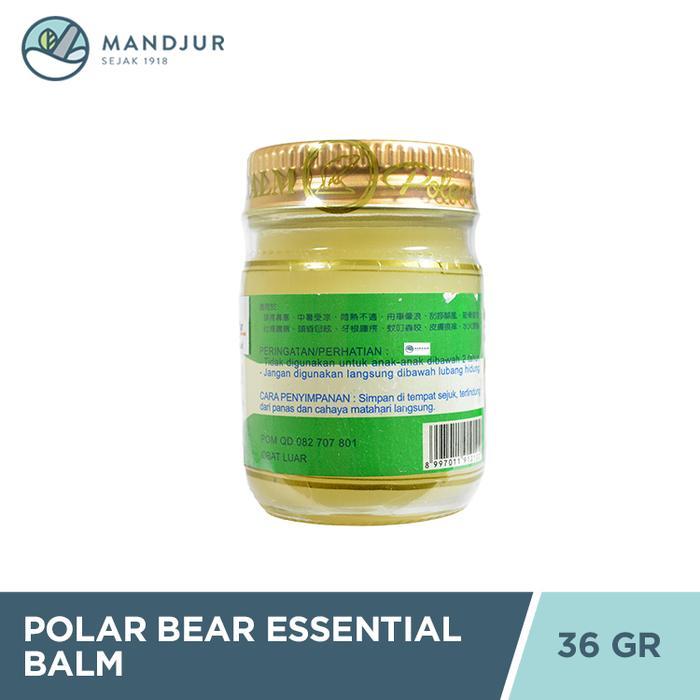 lebx- Polar Bear Essential Balm (Polar Bear Balsem) - Pereda Nyeri Otot