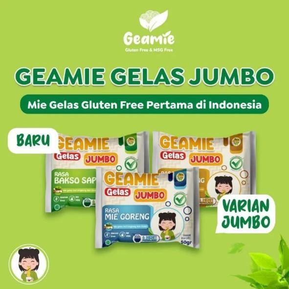 0nro- Geamie Mie Gelas Jumbo Gluten Free & Non Msg 80Gram Warungshiha