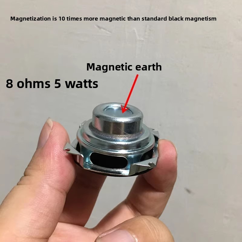 2Pcs 15 Inch Full Range Small Speaker 8 Ohm 5 Watt Rubber Edge Diy Mobile Phone Computer Bluetooth