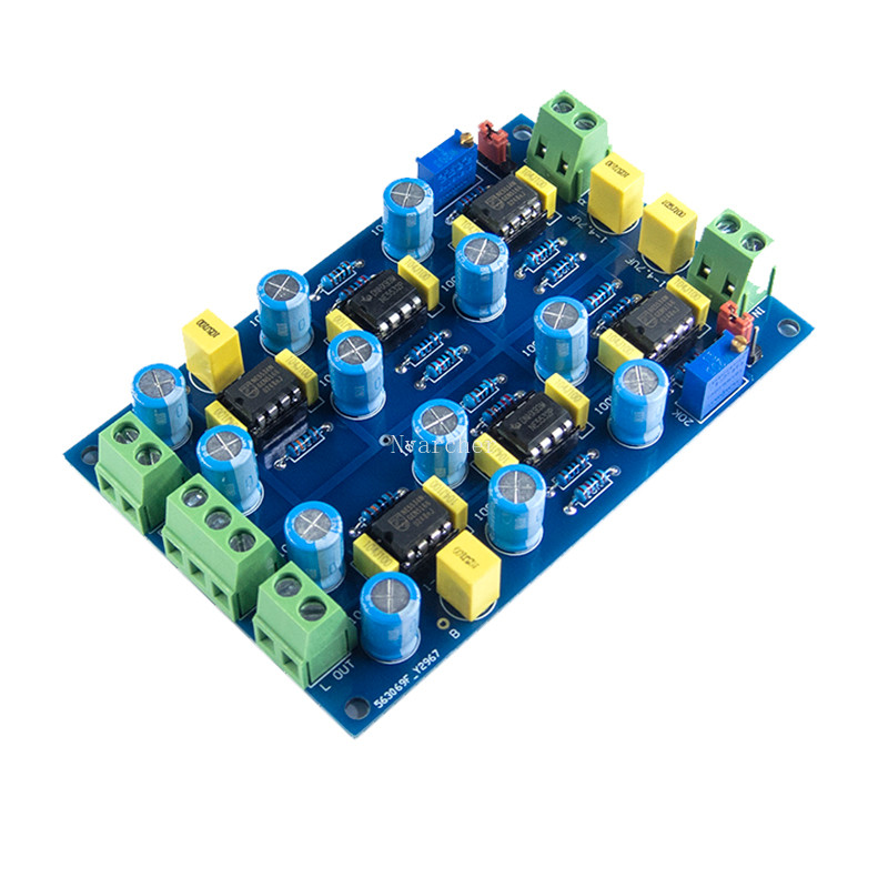 Nvarcher Class A Power Amplifier Opa2604 / Ne5532 Op Amp Preamp Board Refer To Mbl6010