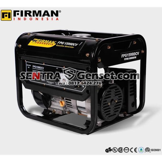 genset 1000 watt. generator Firman FPG1599DCV