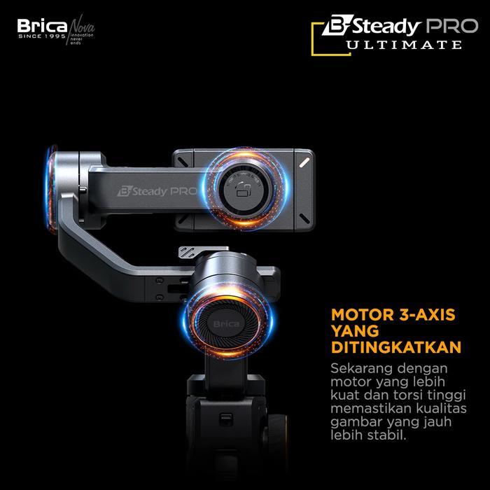 Brica B-Steady BSteady PRO Ultimate Smartphone / HP Gimbal Stabilizer