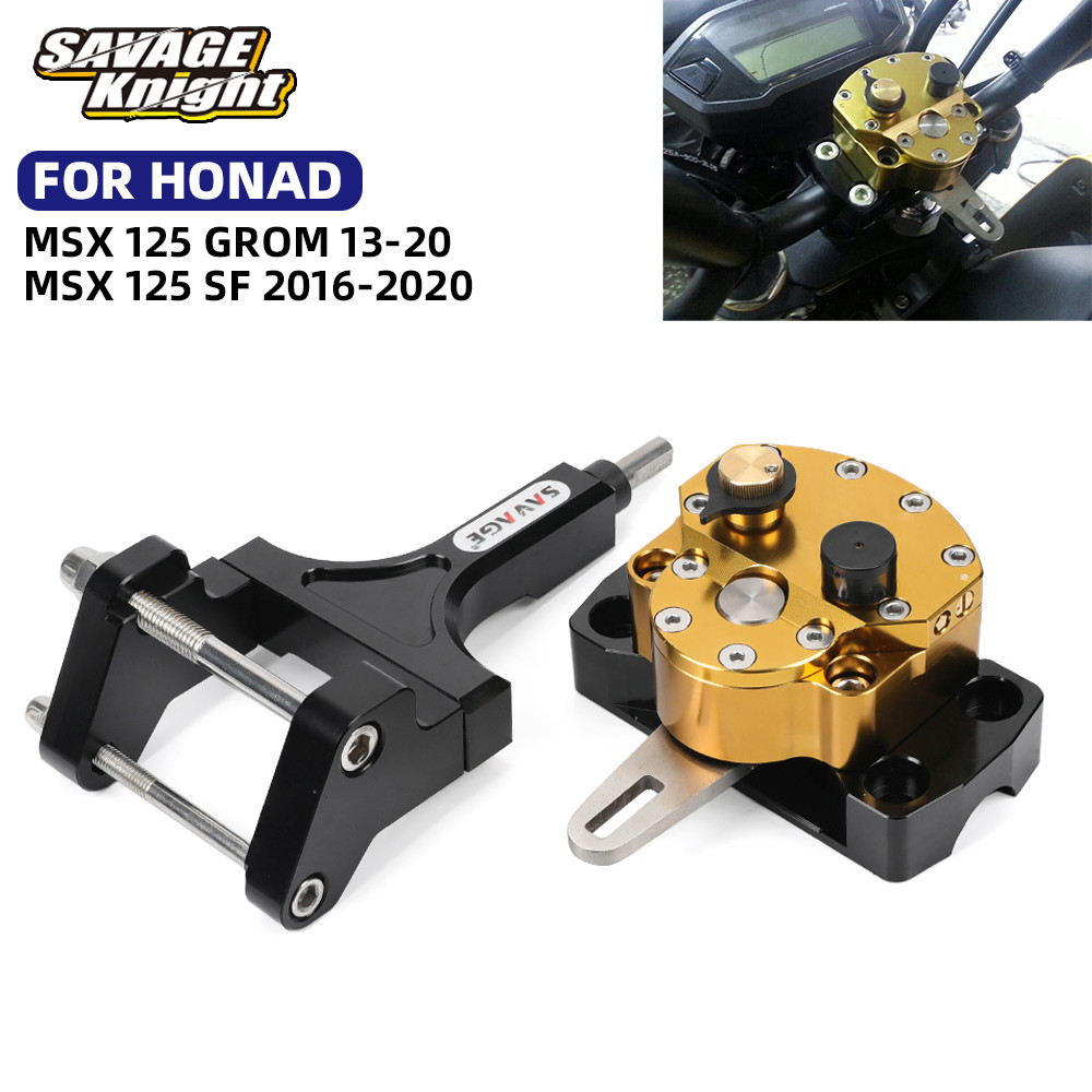 For HONDA MSX125 Grom MSX125 SF Steering Damper Stabilizer MSX 125