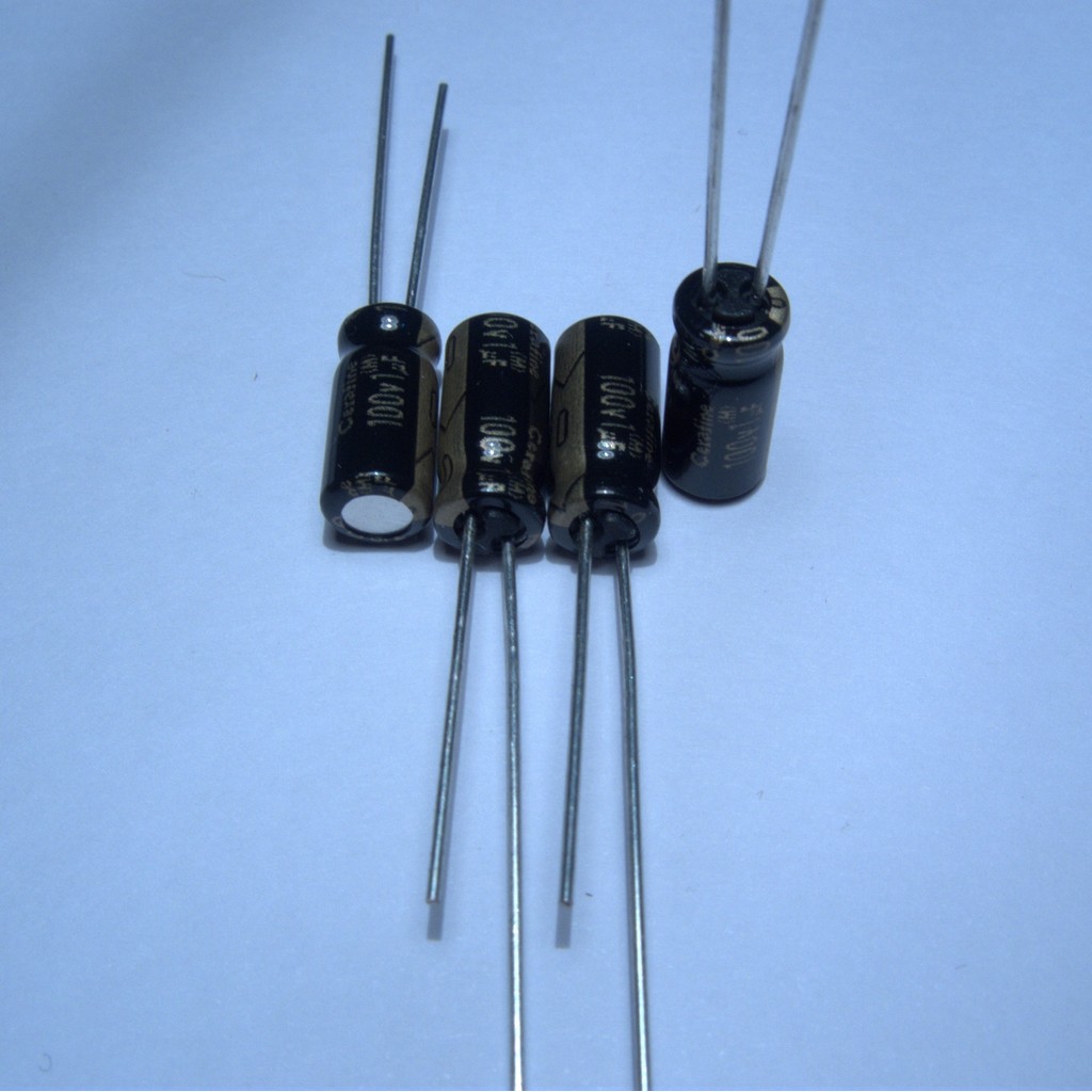 20Pcs/50Pcs New Elna Cerafine 100V1Uf Audio Capacitor Copper Feet Audio Super Capacitor Electrolytic