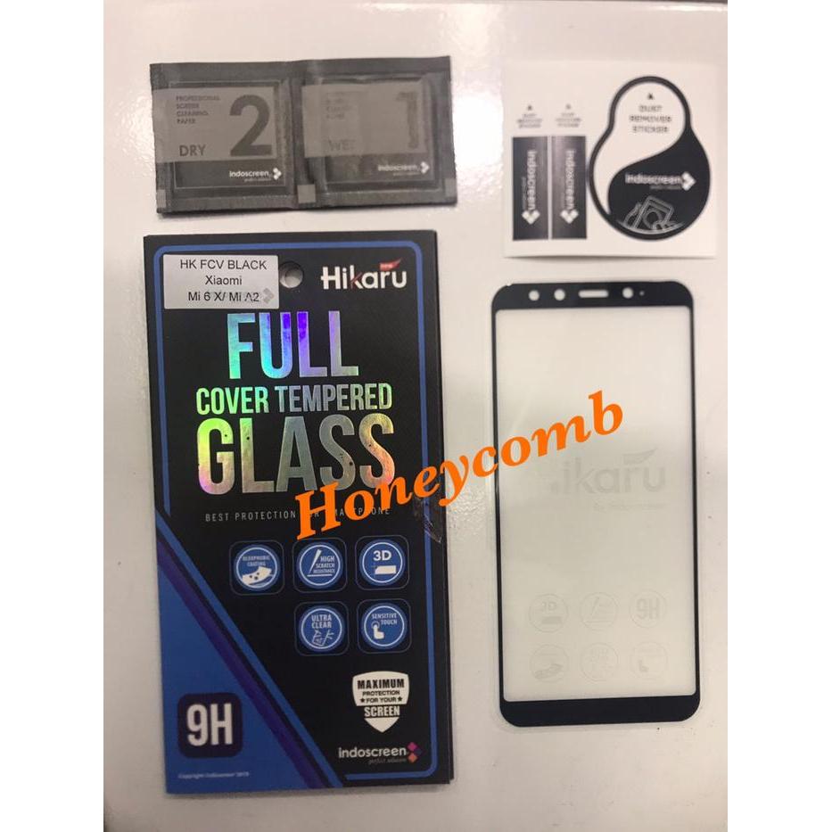 Xiaomi Mi6X Mi 6X Hikaru Tempered Glass Full Cover